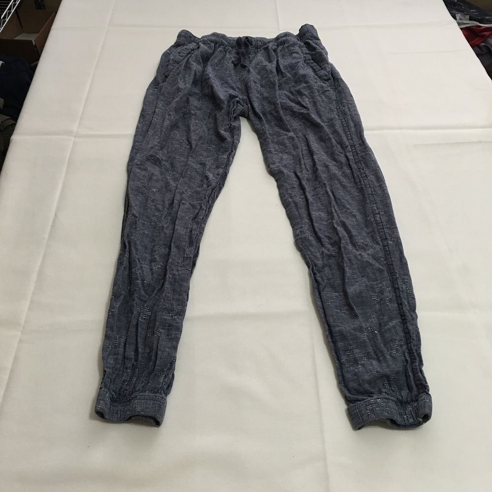 Patagonia Women's Island Hemp Beach Pants XS Blue Joggers